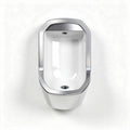 Stainless steel wall-mounted urinal with modern design 50 x 30 x 20cm